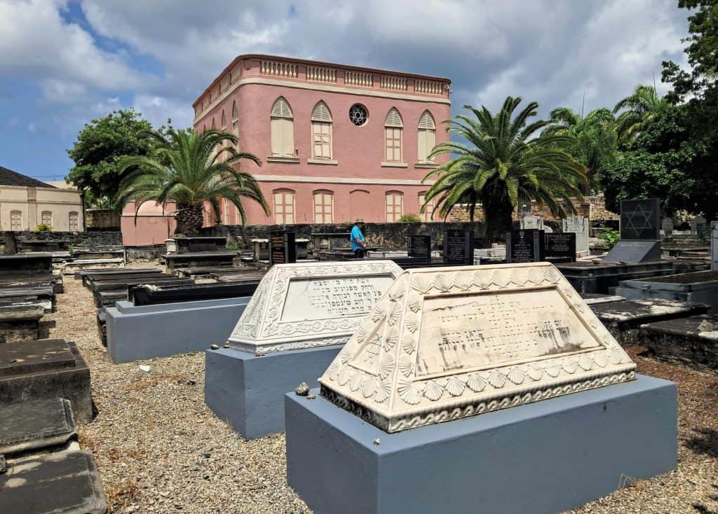 Nidhe Israel Synagogue and cemetery in Bridgetown Barbados